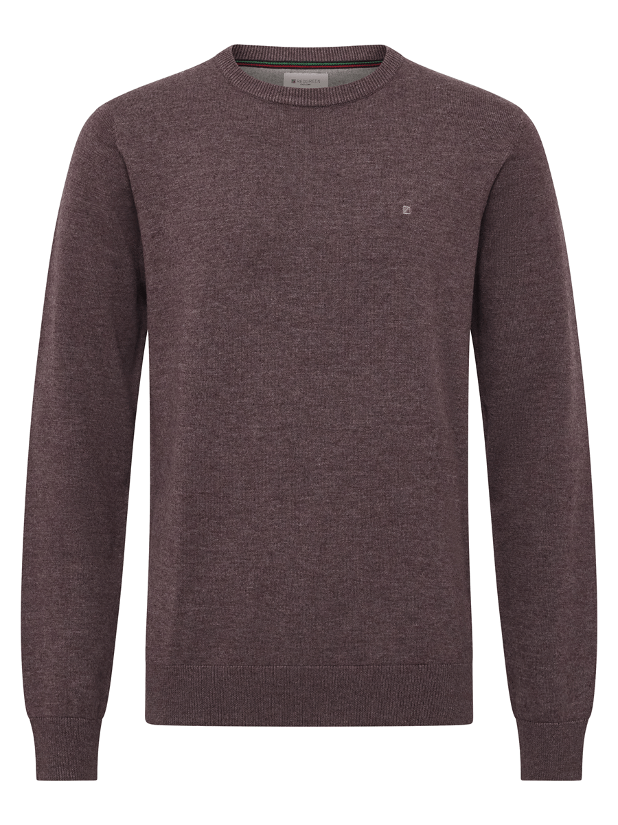 REDGREEN Strik & Sweat 151632502-eggplant-melange_M - Bygholm Menswear